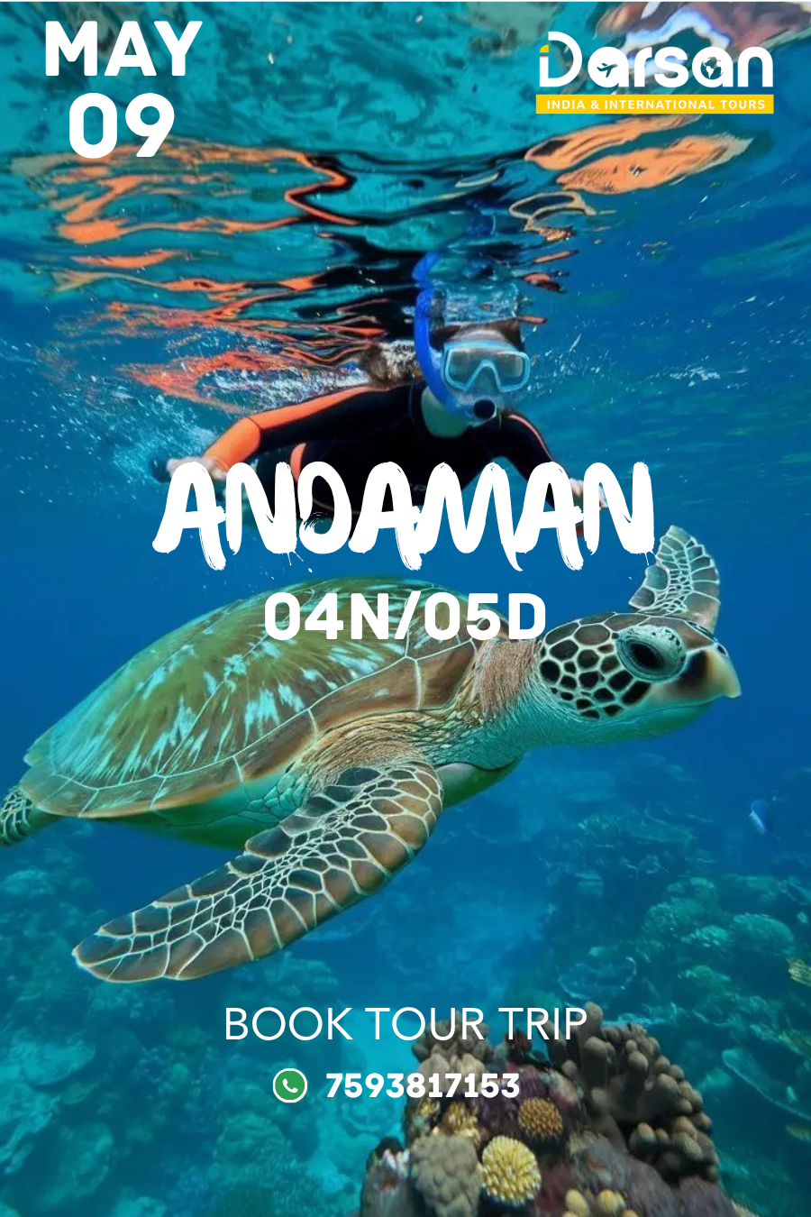 Andaman Group Tour Package -May 9