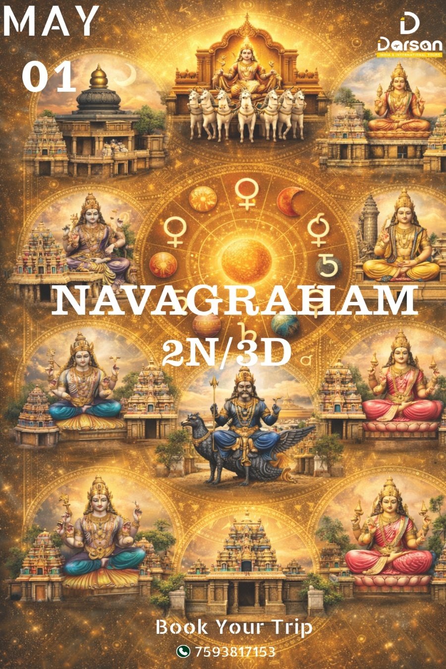 Navagraham Group Tour Package May 01