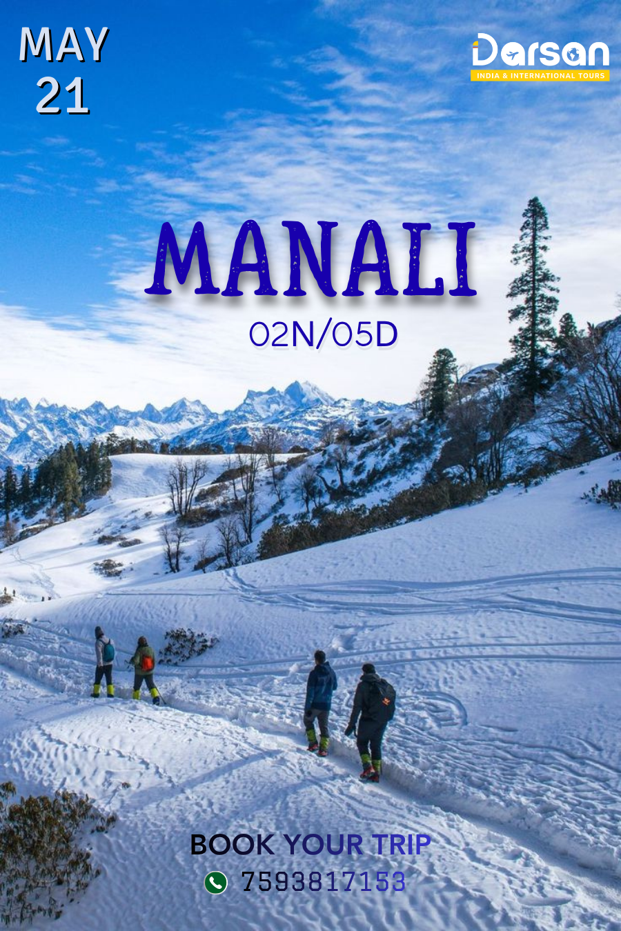 Kullu–Manali Group Tour Package – May 21