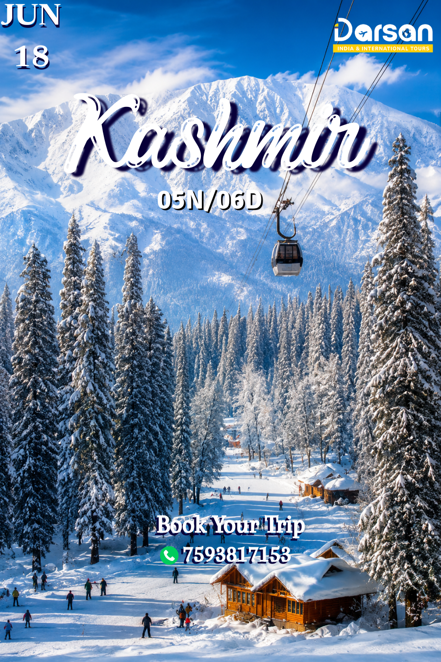 Kashmir Group Tour Package – Jun 18