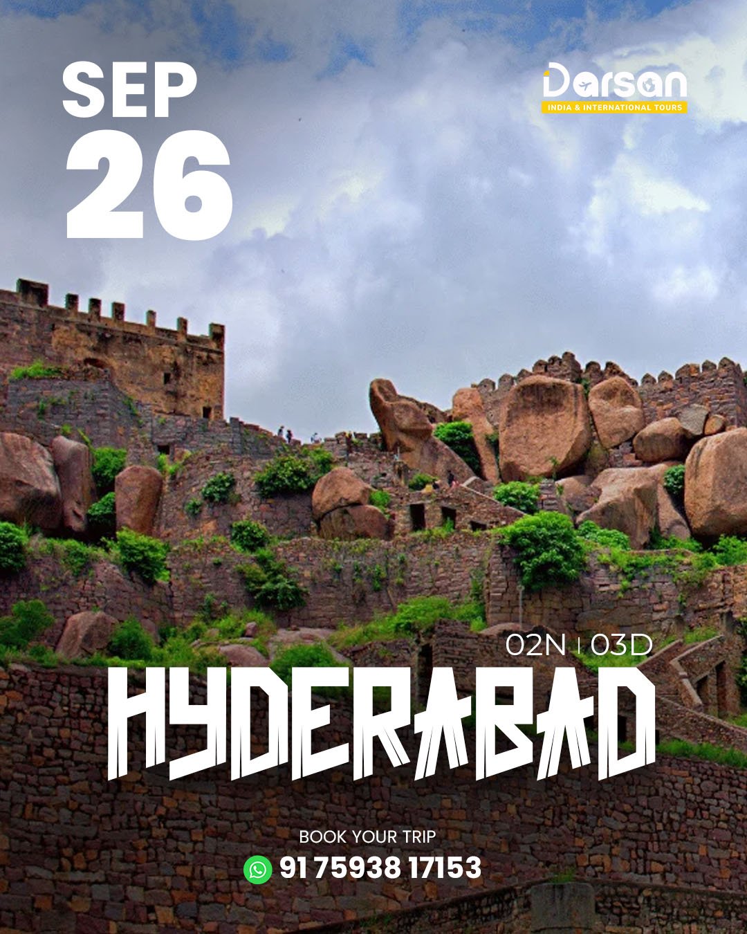 Hyderabad Group Tour Sep 26