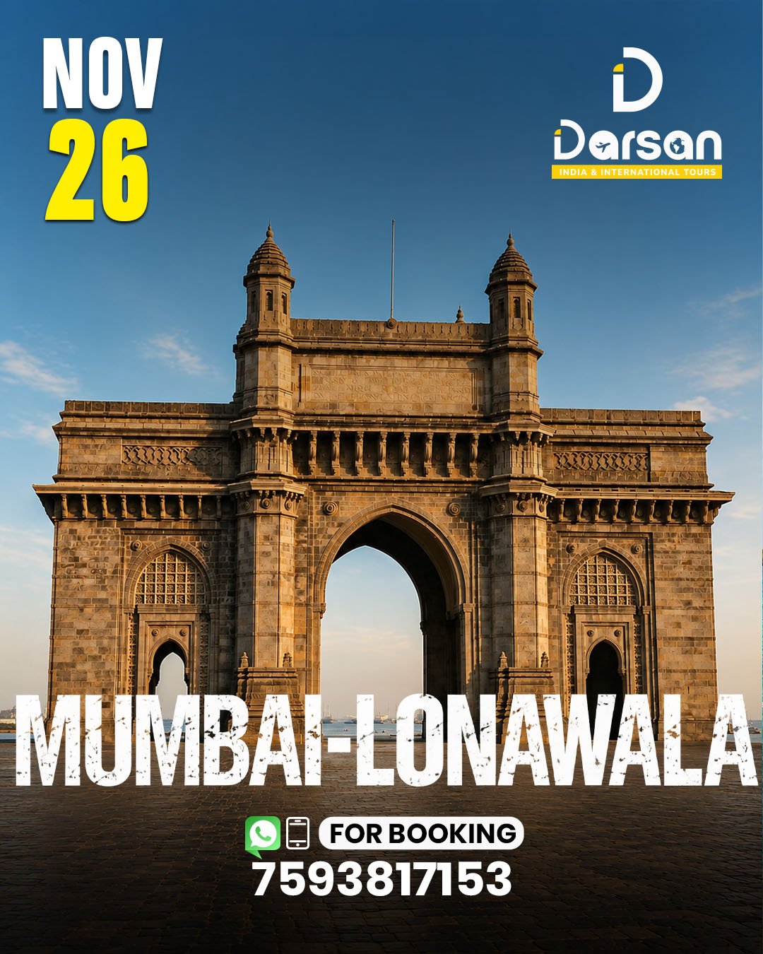 MUMBAI LONAVALA Nov 26